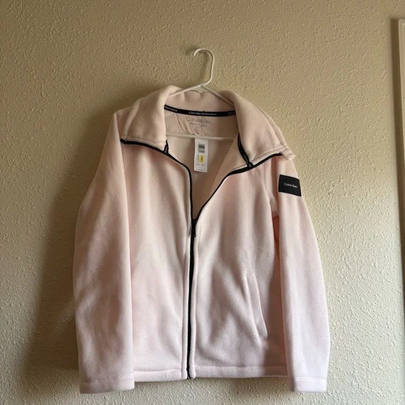 Calvin Klein Performance Light Pink Jacket - Picture 4 of 6